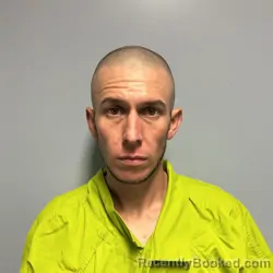 Mugshot of CODY DANIEL TWOMEY booked in Roanoke County, Virginia on June 27, 2026
