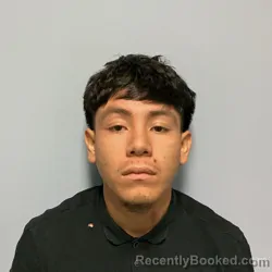 Mugshot of KELVIN ARIEL DIAZ booked in Roanoke County, Virginia on June 28, 2026