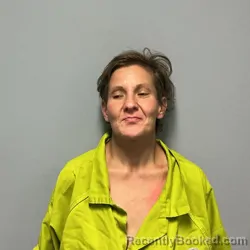 Mugshot of Stefanie Johanna Scholz booked in Roanoke County, Virginia on July 13, 2026