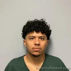 Mugshot of Yunior S Caballero Romeroy booked in Roanoke County, Virginia on July 18, 2026