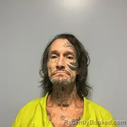 Mugshot of Michael Wayne Flora booked in Roanoke County, Virginia on July 18, 2026