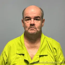 Mugshot of Gary Wayne Moon booked in Roanoke County, Virginia on July 18, 2026