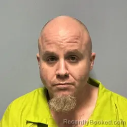 Mugshot of Michael Damien Fisher booked in Roanoke County, Virginia on July 18, 2026