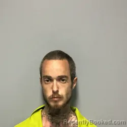 Mugshot of Christopher James-Davis Millsap booked in Roanoke County, Virginia on July 19, 2026