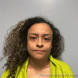 Mugshot of Lourdes Alejandra Dachowski-Majia booked in Roanoke County, Virginia on July 19, 2026