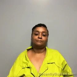 Mugshot of Kiona Lata Jordan booked in Roanoke County, Virginia on July 23, 2026