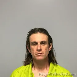 Mugshot of Austin Eden Evans booked in Roanoke County, Virginia on July 23, 2026