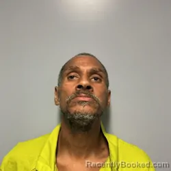 Mugshot of Derrick Jerome Cooper booked in Roanoke County, Virginia on July 23, 2026