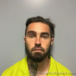 Mugshot of Cody Allen Barnes booked in Roanoke County, Virginia on July 23, 2026