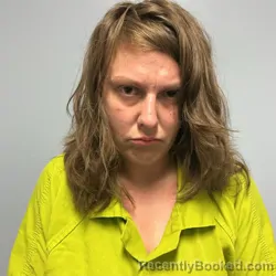 Mugshot of Chasity Magen Dunlap booked in Roanoke County, Virginia on July 23, 2026