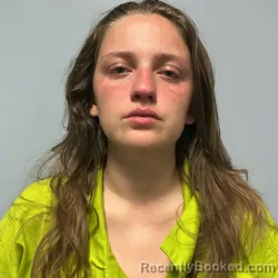 Mugshot of Emma Elizabeth Bloodworth Mckowen booked in Roanoke County, Virginia on July 25, 2026