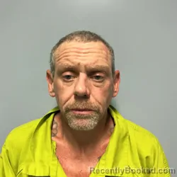 Mugshot of Jeffrey Eugene Caldwell booked in Roanoke County, Virginia on July 25, 2026