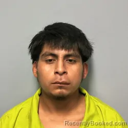 Mugshot of Jose Mateo Gomez booked in Roanoke County, Virginia on July 25, 2026