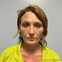 Mugshot of Robin Ashley Nicole Barkheimer booked in Roanoke County, Virginia on July 26, 2026