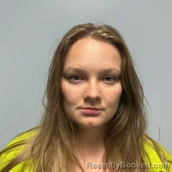 Mugshot of Chloe Alexis Ramsey booked in Roanoke County, Virginia on July 26, 2026
