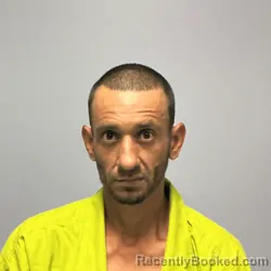 Mugshot of Elmer Elias Calero Aviles booked in Roanoke County, Virginia on July 26, 2026