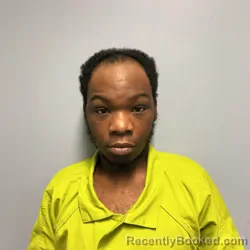 Mugshot of Keshaun Shemar Johnson booked in Roanoke County, Virginia on July 30, 2026