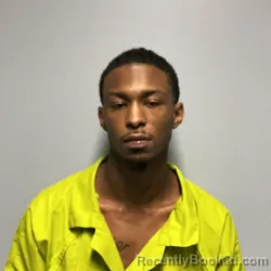 Mugshot of Khayyon Cinque Hodnett booked in Roanoke County, Virginia on July 31, 2026