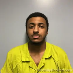 Mugshot of Kylique John-Lewis Burnett-Mosley booked in Roanoke County, Virginia on August 3, 2026