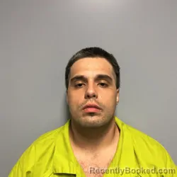 Mugshot of Joseph Anthony Bond booked in Roanoke County, Virginia on August 3, 2026