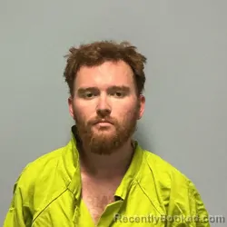 Mugshot of Allen Blake Brown booked in Roanoke County, Virginia on August 3, 2026