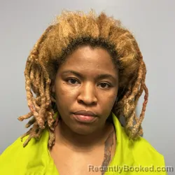 Mugshot of Cornika Mo'na Hearon booked in Roanoke County, Virginia on August 5, 2026