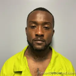 Mugshot of Mario Andreas Baytops booked in Roanoke County, Virginia on August 6, 2026