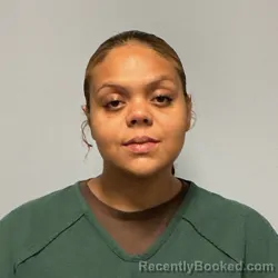 Mugshot of Breeanna Mackenzie Rice booked in Roanoke County, Virginia on August 8, 2026