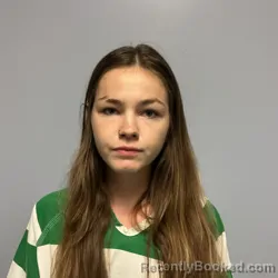 Mugshot of Ciara Skylar Lloyd booked in Roanoke County, Virginia on August 8, 2026