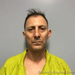 Mugshot of Luis Alberto Sanchez booked in Roanoke County, Virginia on August 9, 2026