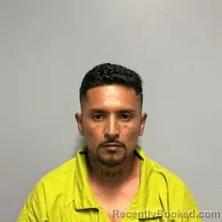 Mugshot of Eduardo Alfredo Pineda booked in Roanoke County, Virginia on August 9, 2026