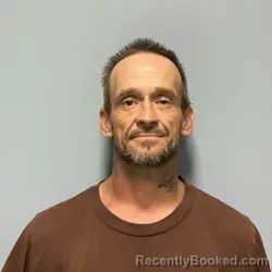 Mugshot of Michael Wayne Gillespie booked in Roanoke County, Virginia on August 10, 2026