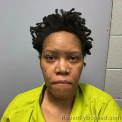 Mugshot of Jerrica Lashea Coleman booked in Roanoke County, Virginia on August 10, 2026