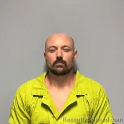 Mugshot of Lewis Pitzer Gusler booked in Roanoke County, Virginia on August 10, 2026