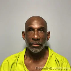Mugshot of Eugene Edward Samuels booked in Roanoke County, Virginia on August 11, 2026