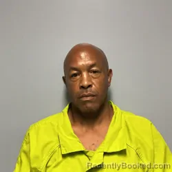 Mugshot of Terry Donell Hash booked in Roanoke County, Virginia on August 11, 2026