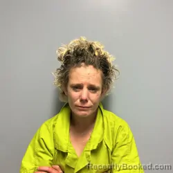 Mugshot of Kristin Noel Honeycutt booked in Roanoke County, Virginia on August 11, 2026