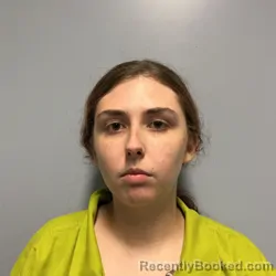 Mugshot of Kendra Dawn Slusher booked in Roanoke County, Virginia on August 12, 2026