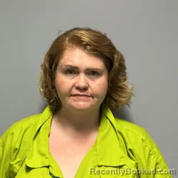 Mugshot of Lacy Maureen Tyler booked in Roanoke County, Virginia on August 13, 2026