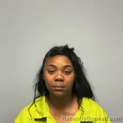 Mugshot of Kanya I'jahnae Moten booked in Roanoke County, Virginia on August 30, 2026