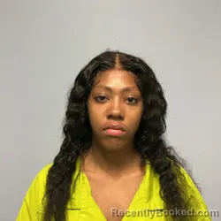 Mugshot of Aleiha Moneik Harris booked in Roanoke County, Virginia on August 31, 2026