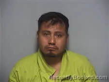 Mugshot of Leonidas Vargas Mendoza booked in Roanoke County, Virginia on August 31, 2026