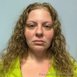 Mugshot of Danielle Marie Walter Fedrick booked in Roanoke County, Virginia on September 3, 2026