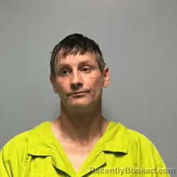 Mugshot of Brian Lee Thierry booked in Roanoke County, Virginia on September 3, 2026