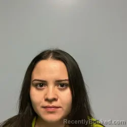 Mugshot of Areyana Lenai Gallier Moreno booked in Roanoke County, Virginia on September 6, 2026