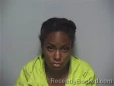 Mugshot of Tionna Rikita Cunningham booked in Roanoke County, Virginia on September 17, 2026
