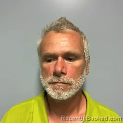 Mugshot of George Charles Lawrence booked in Roanoke County, Virginia on September 19, 2026