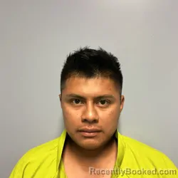 Mugshot of Edwin Ubaldo Velasquez Lopez booked in Roanoke County, Virginia on September 22, 2026