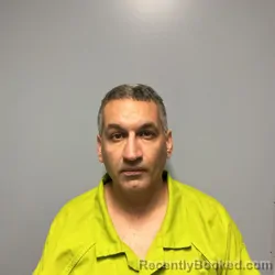 Mugshot of Samuel Sanzo booked in Roanoke County, Virginia on September 22, 2026