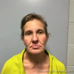 Mugshot of Stefanie Johanna Scholz booked in Roanoke County, Virginia on September 24, 2026